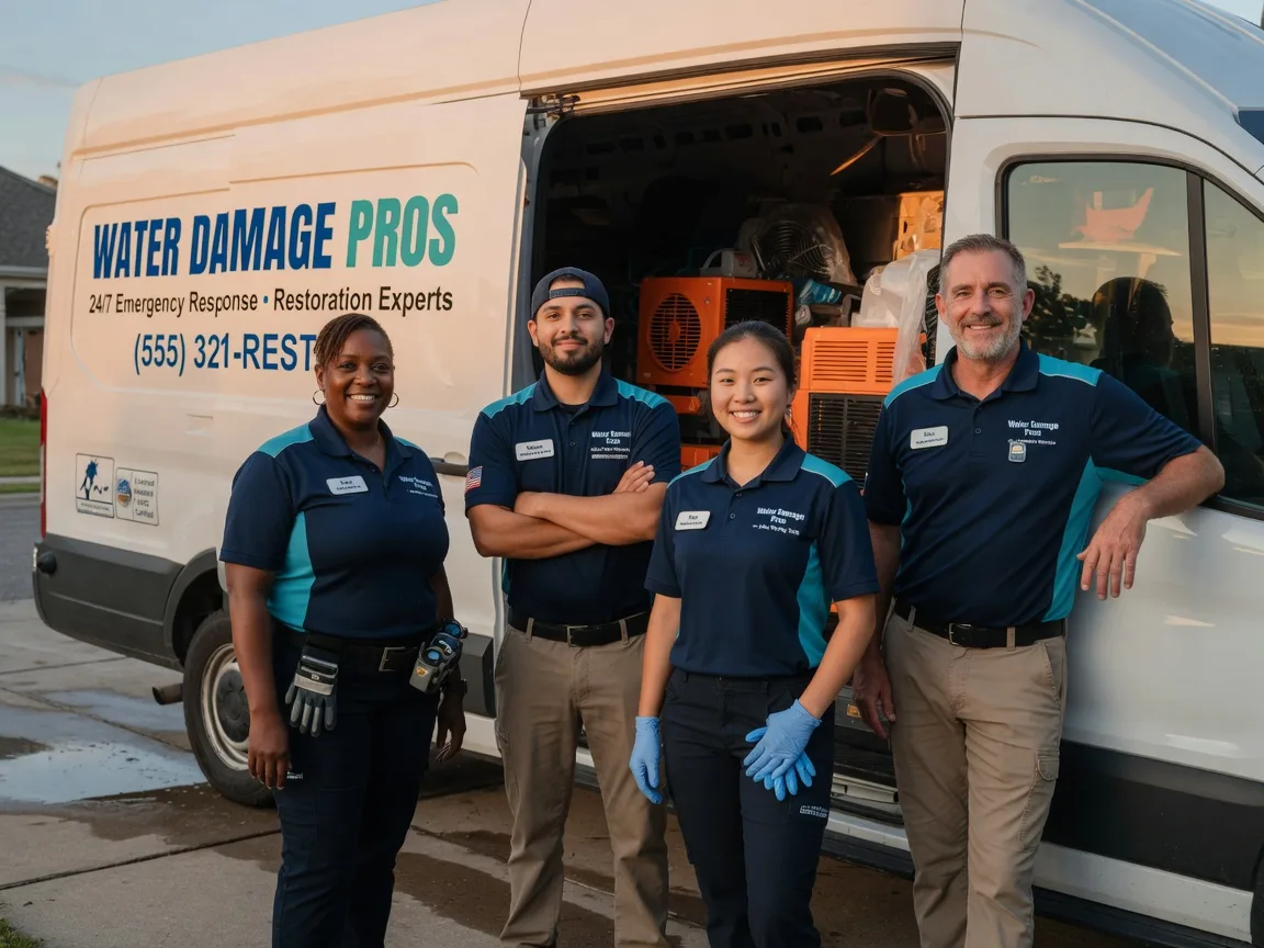Water Damage Restoration company in Pisek, ND